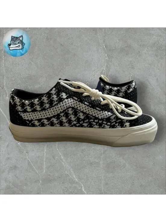 NEW Vans Premium Old Skool 36 Engineered Knit Black Vault Size M 5.5 / W 7 - Picture 3 of 5